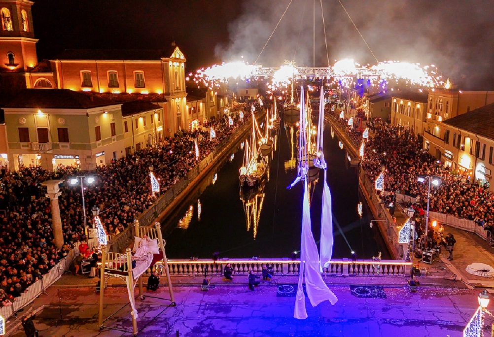 Il Presepe della Marineria illumina Cesenatico