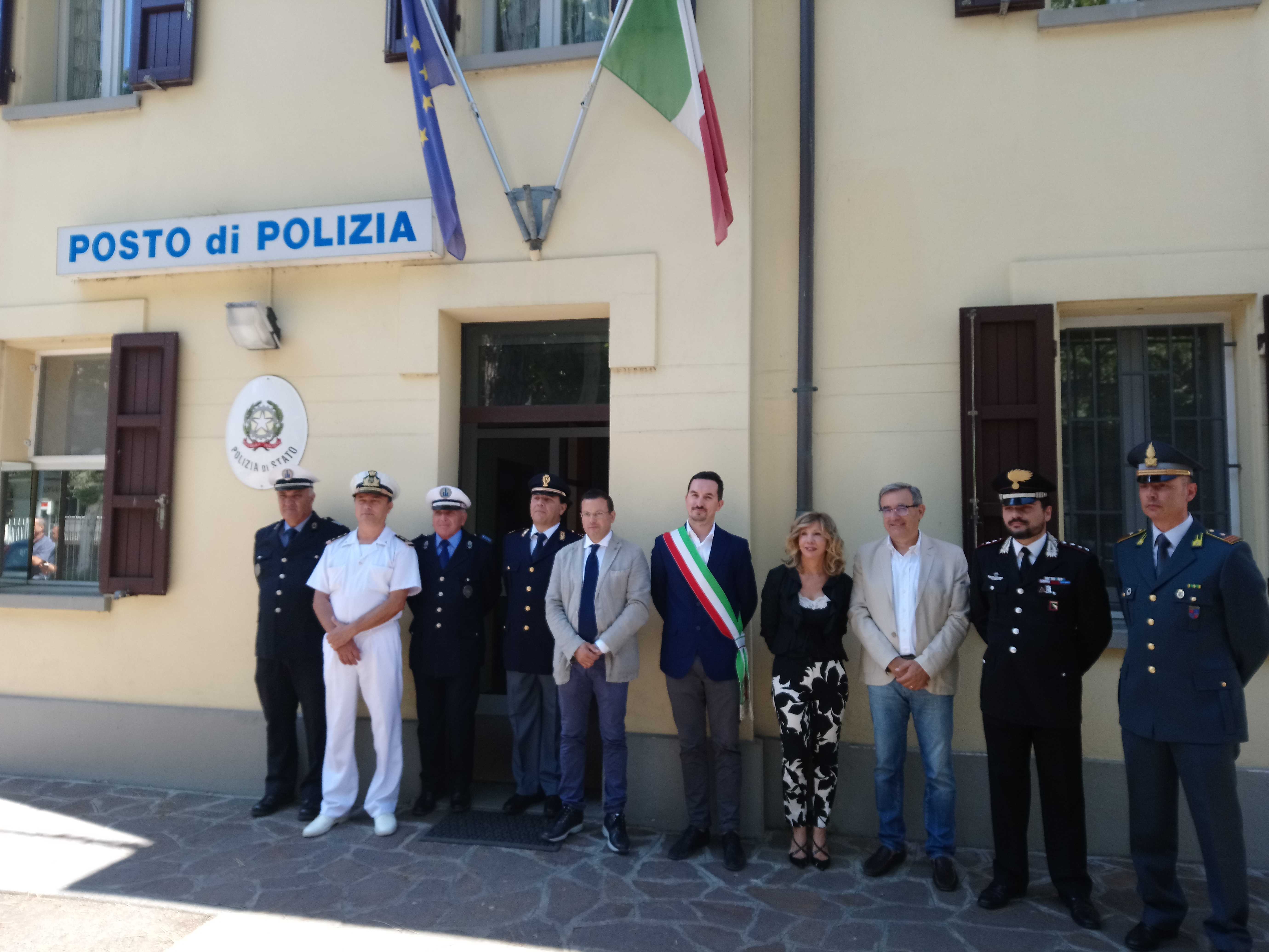 Aperto il posto estivo di Polizia alla presenza del Questore foto 