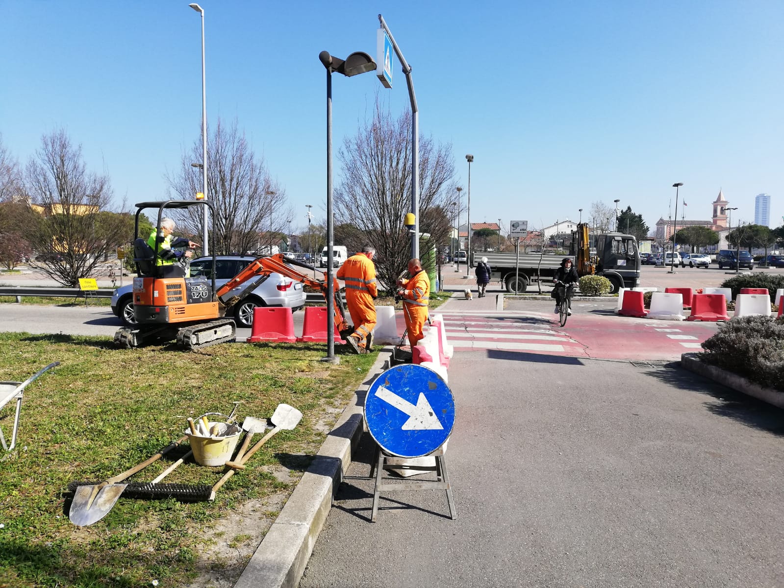 Attraversamenti pedonali S.S. 16 - Via Cesenatico:  al via i lavori per la messa in sicurezza foto 