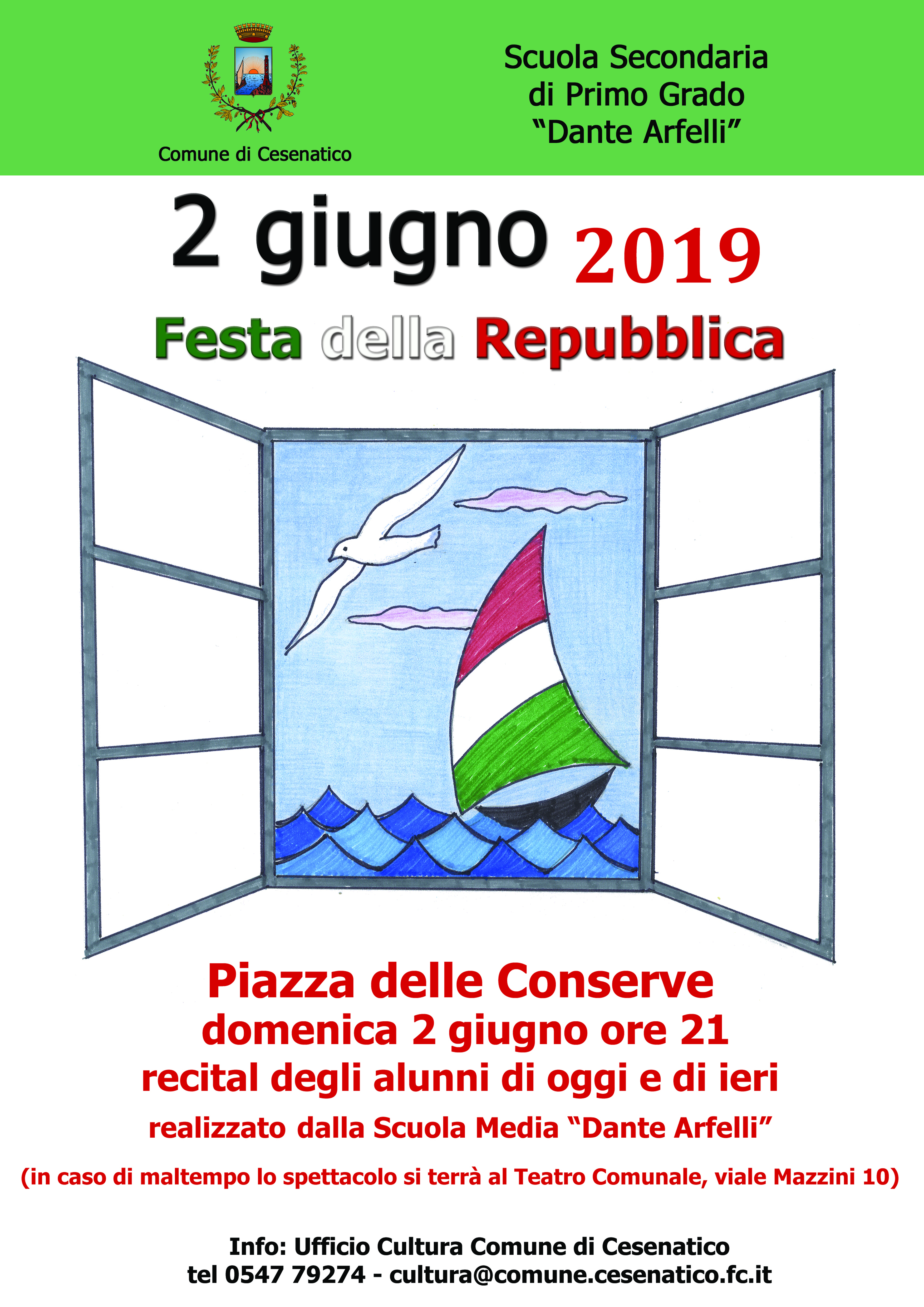 Cesenatico celebra la Festa della Repubblica insieme ai giovani foto 