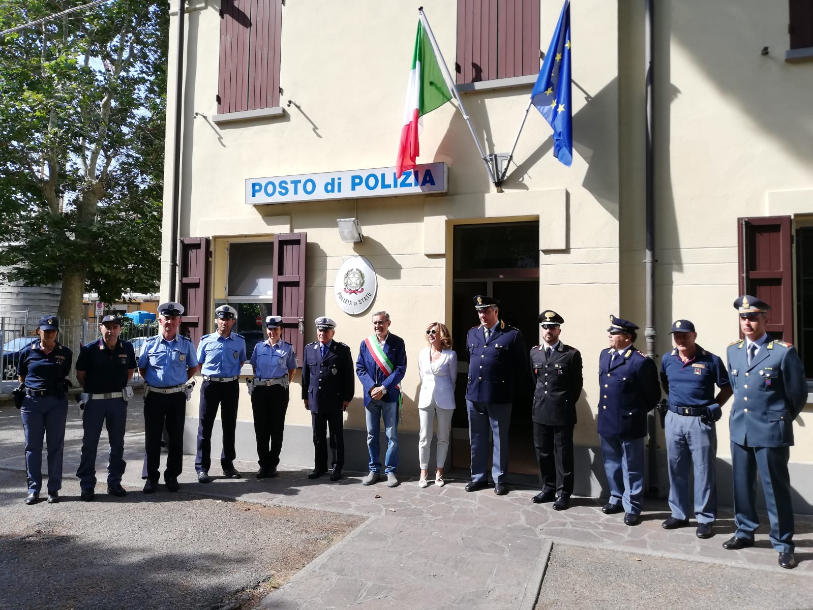 Aperto il posto estivo di Polizia alla presenza del Questore foto 