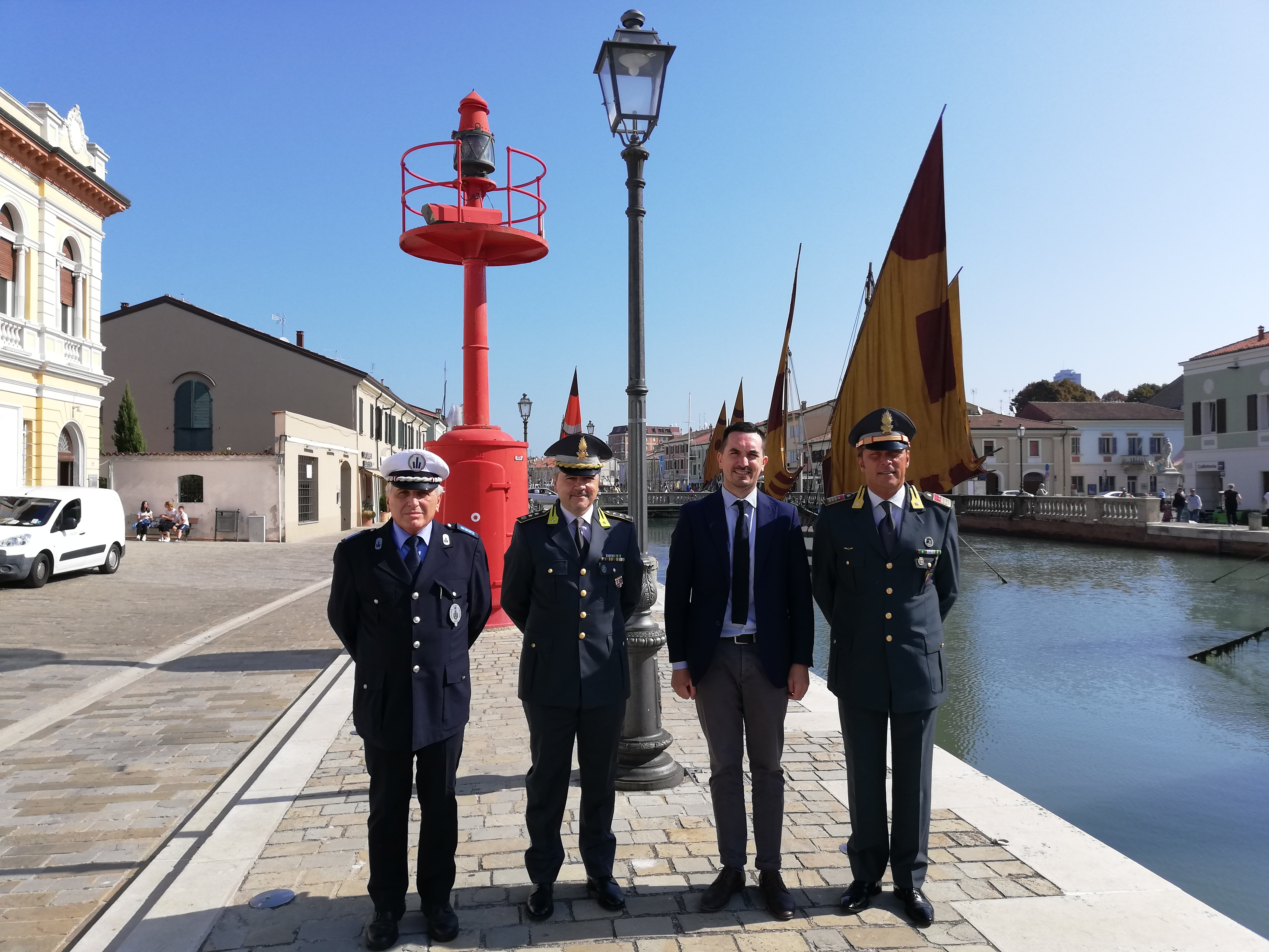 Il Sindaco Matteo Gozzoli incontra il nuovo comandante della Compagnia della Guardia di Finanza foto 