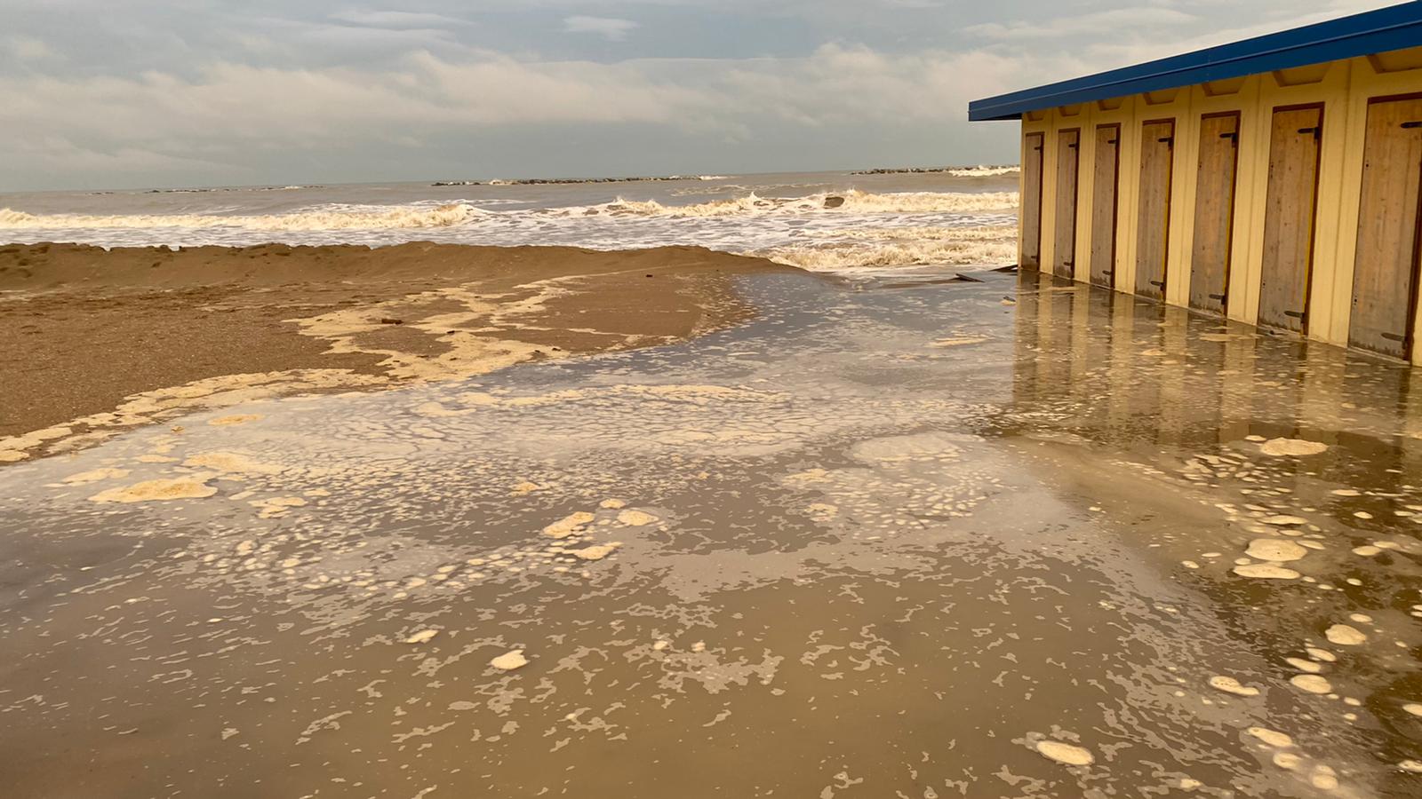 La situazione delle spiagge dopo il maltempo di questi giorni foto 