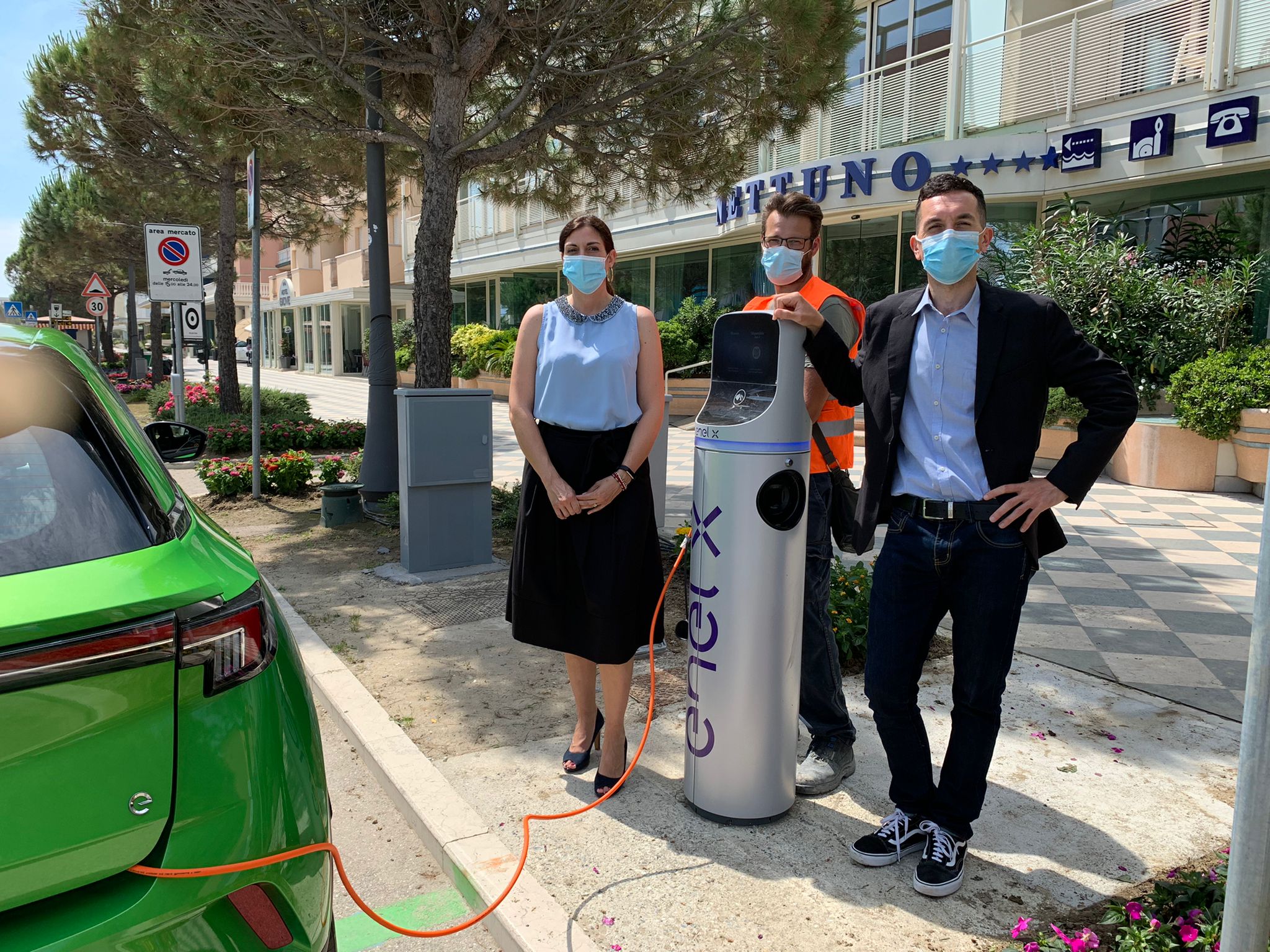 Le colonnine di ricarica per auto elettriche arrivano a Cesenatico foto 