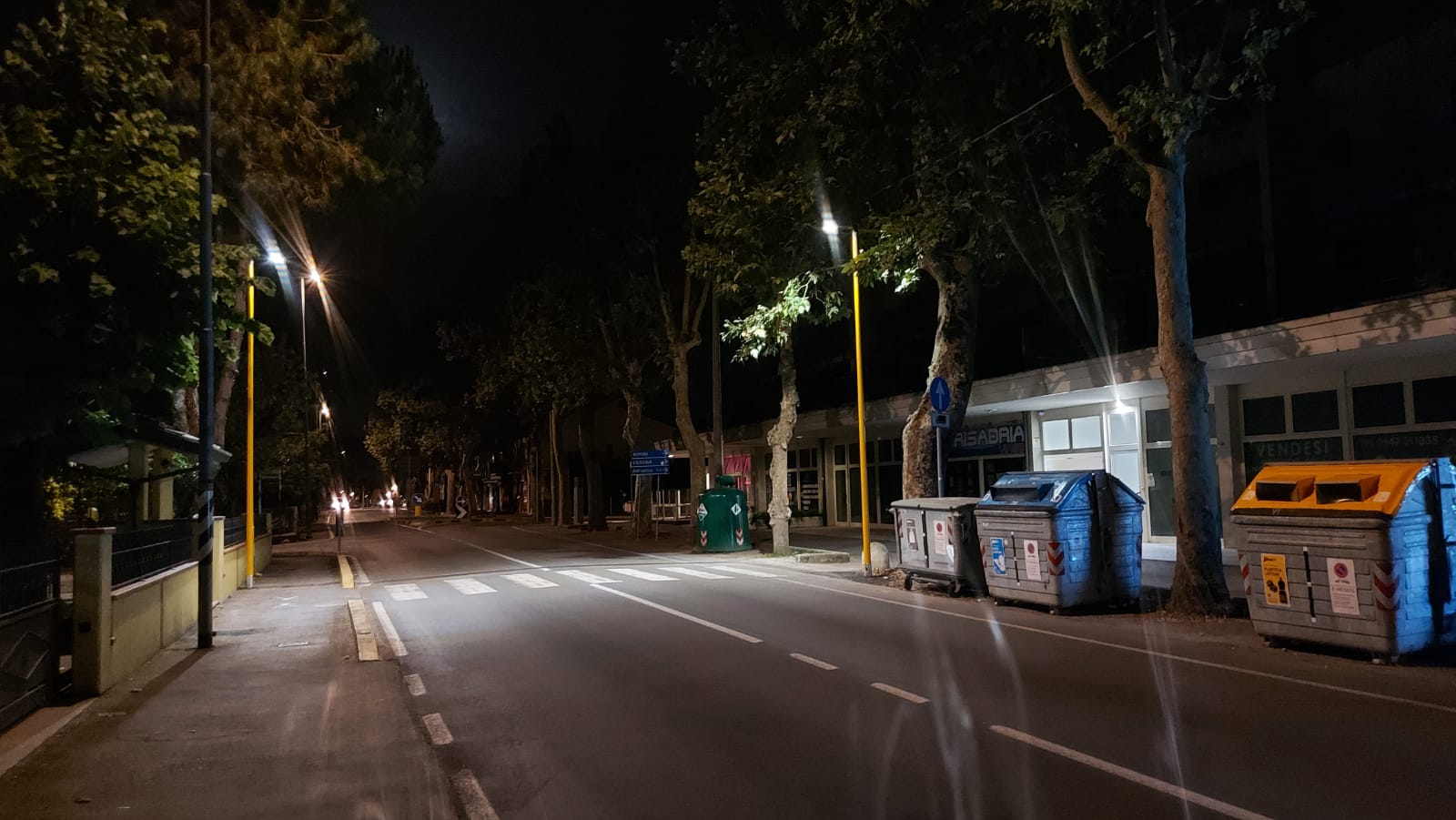  Gli attraversamenti di Cesenatico sono più luminosi foto 