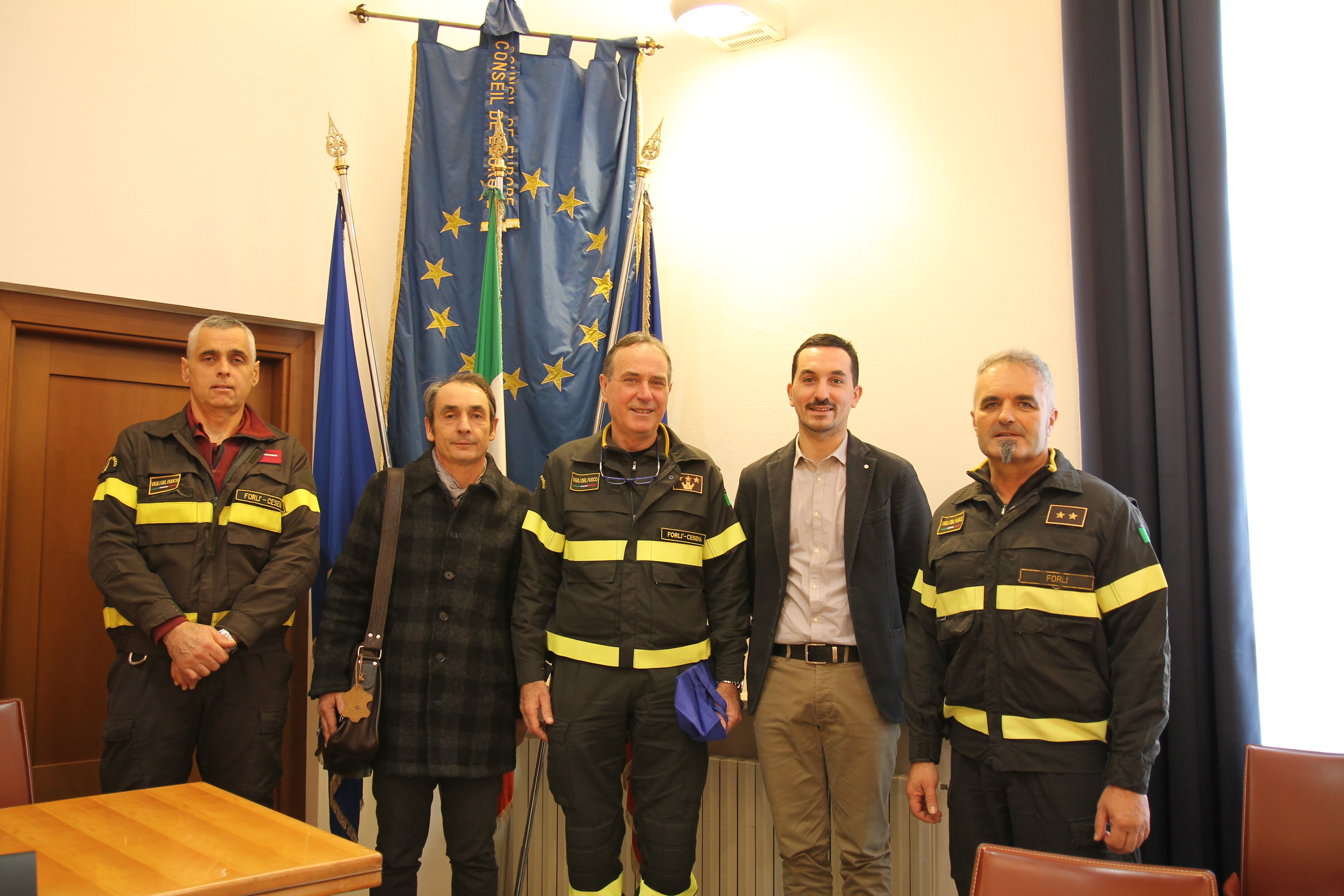 Il Sindaco incontra il nuovo  Comandante Provinciale dei Vigili del Fuoco