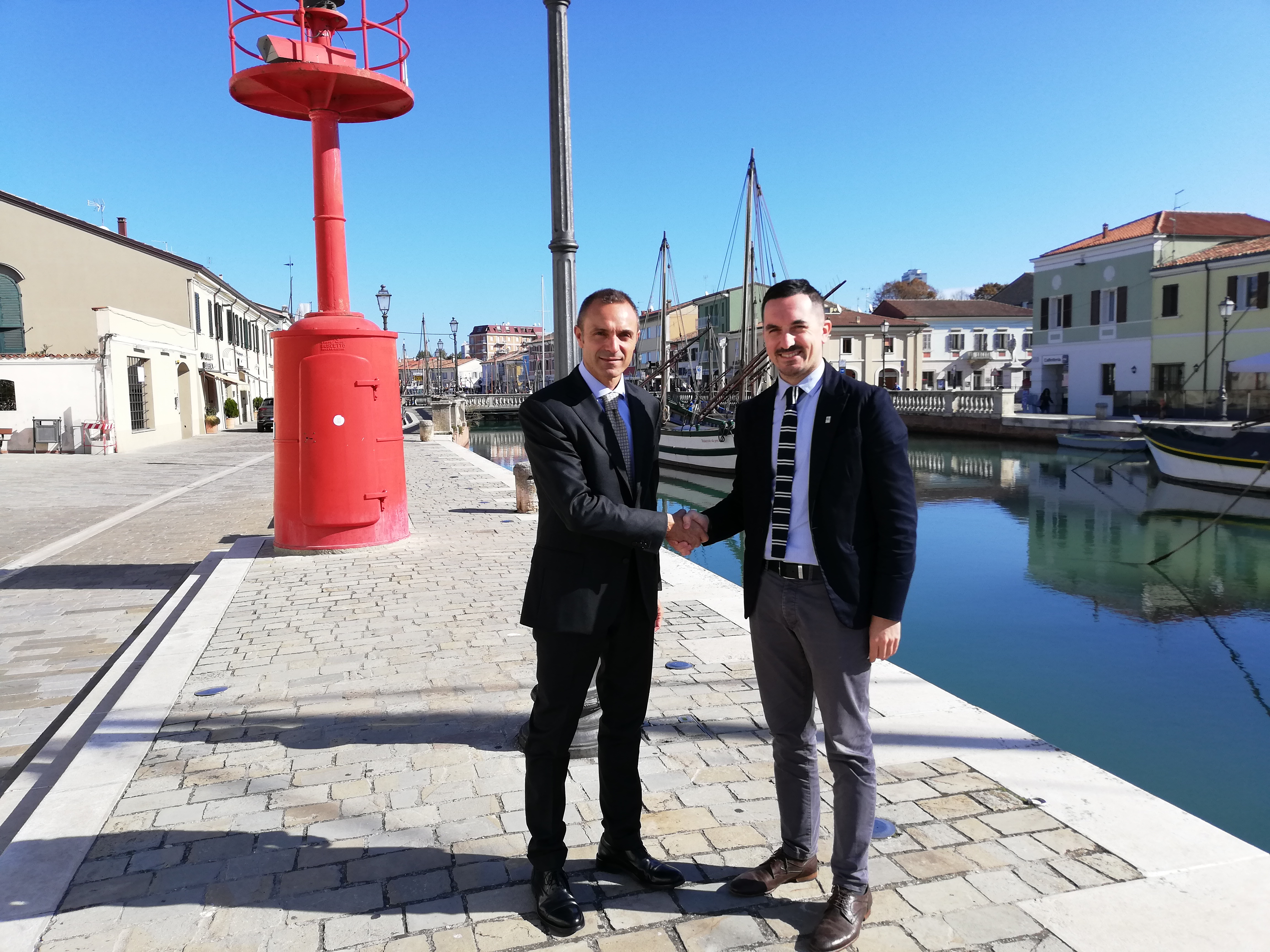 Il Sindaco Matteo Gozzoli incontra il nuovo Dirigente del Commissariato di Polizia di Cesena