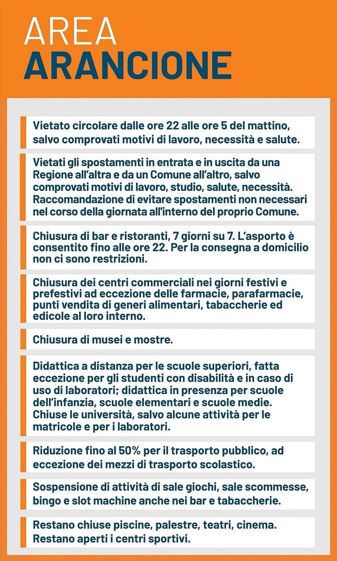 Covid, Emilia-Romagna in zona arancione