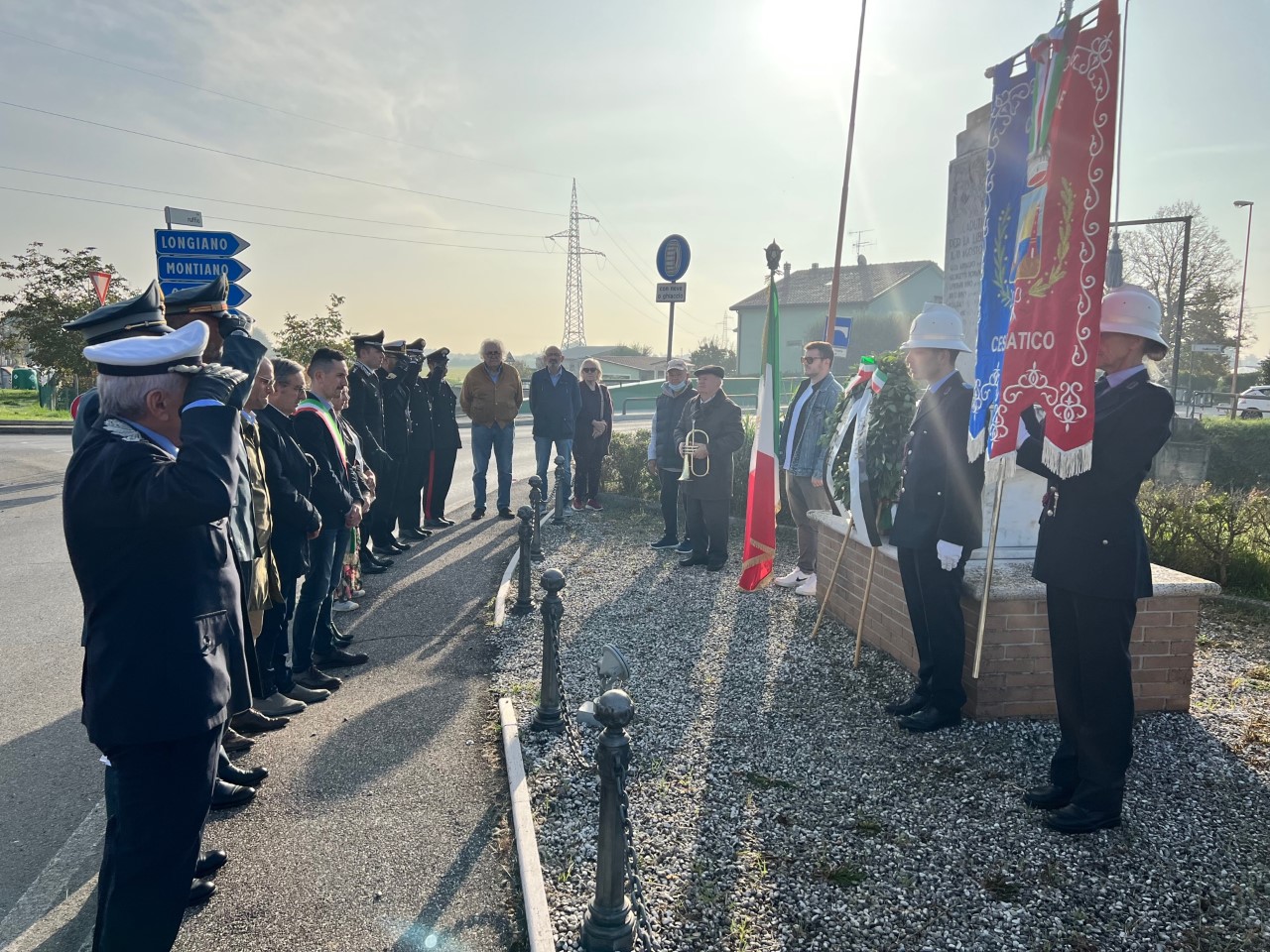 Celebrato il 78° anniversario della liberazione di Cesenatico