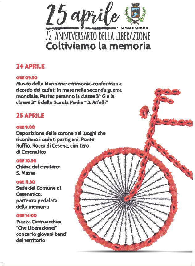 72° Anniversario della Liberazione